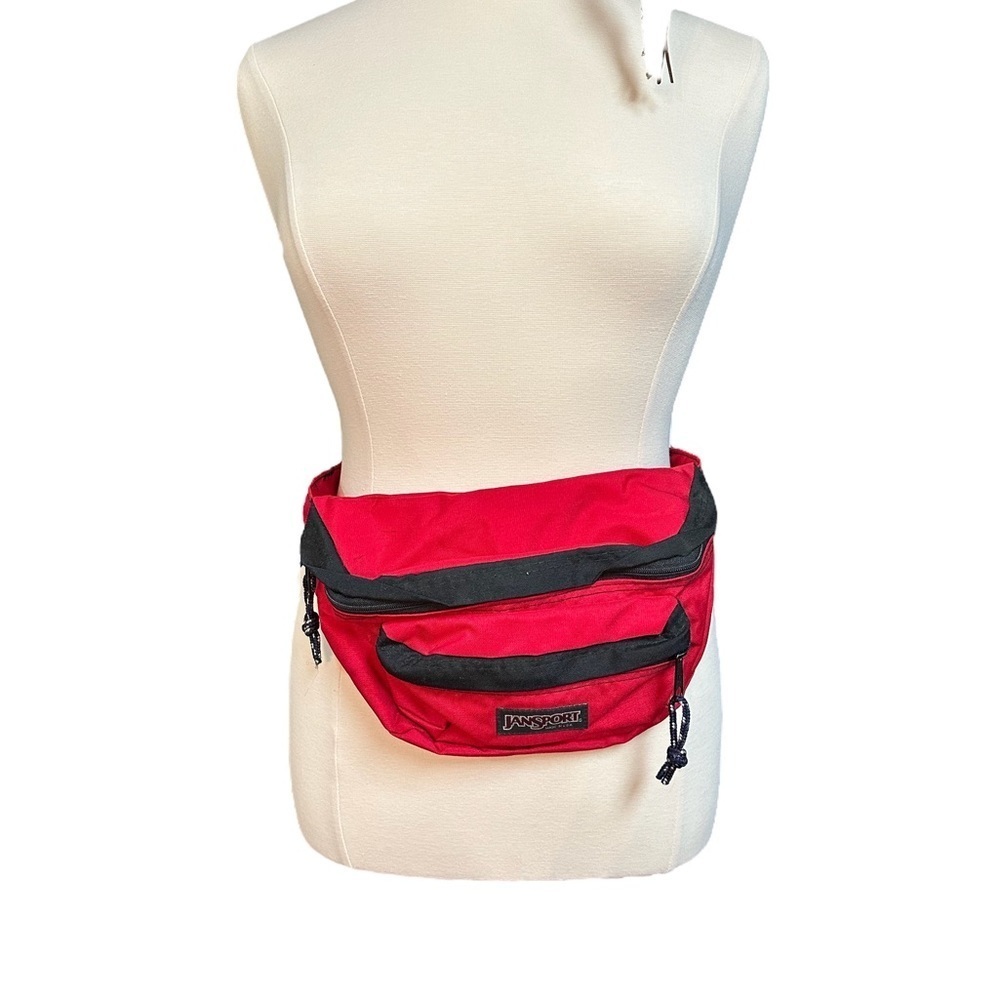 Retro Red Jansport Fanny Pack